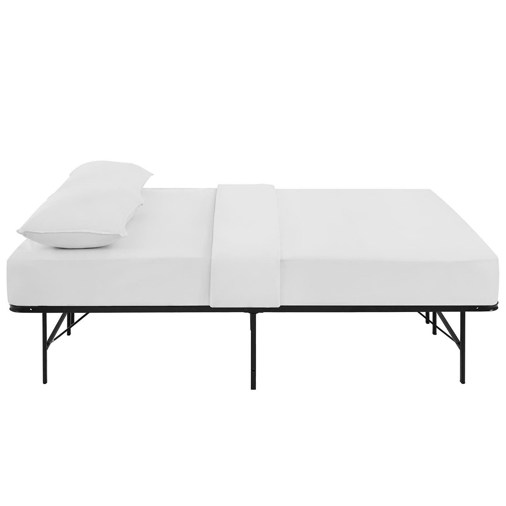 Horizon Stainless Steel Bed Frame - Light Blue