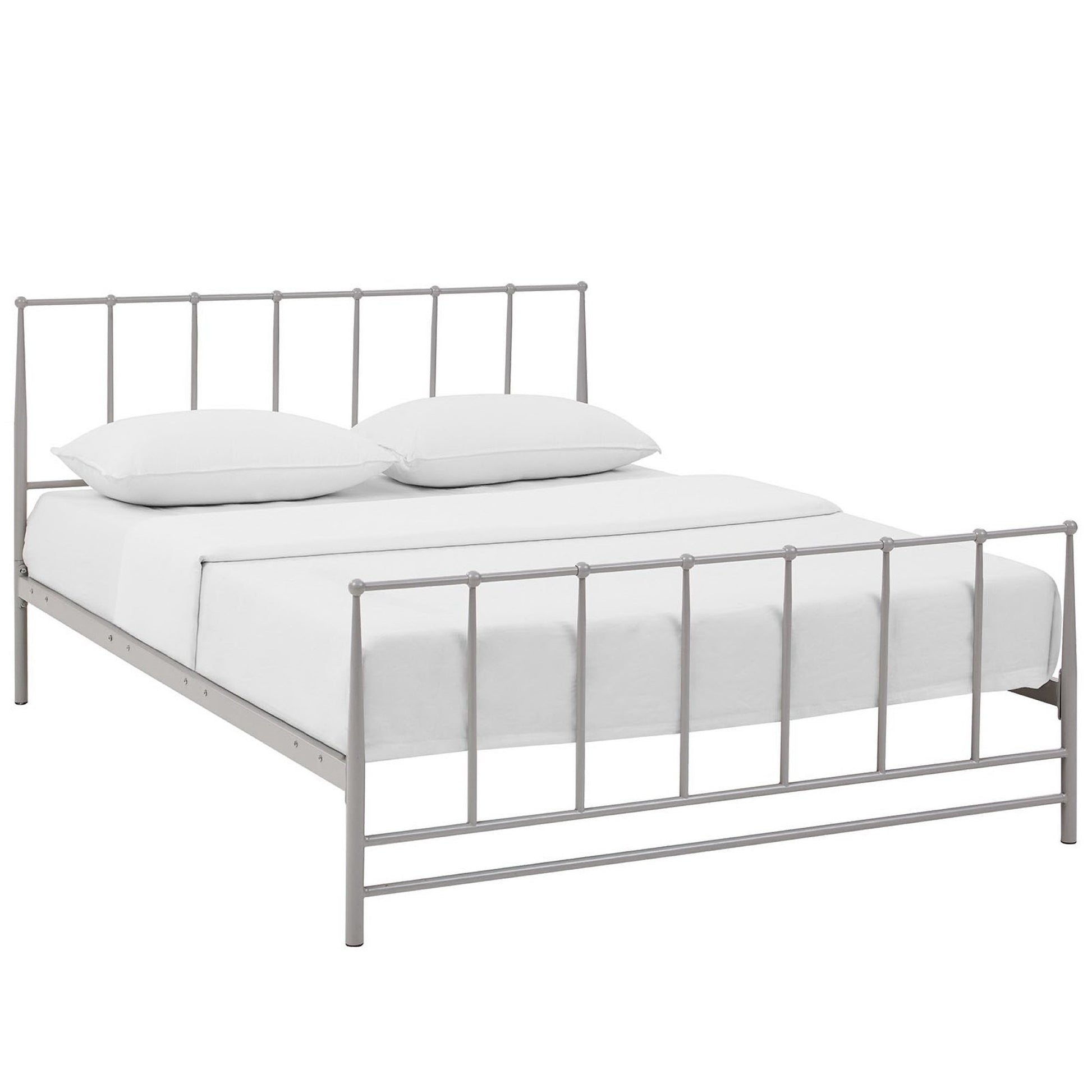 Estate King Bed - Gray