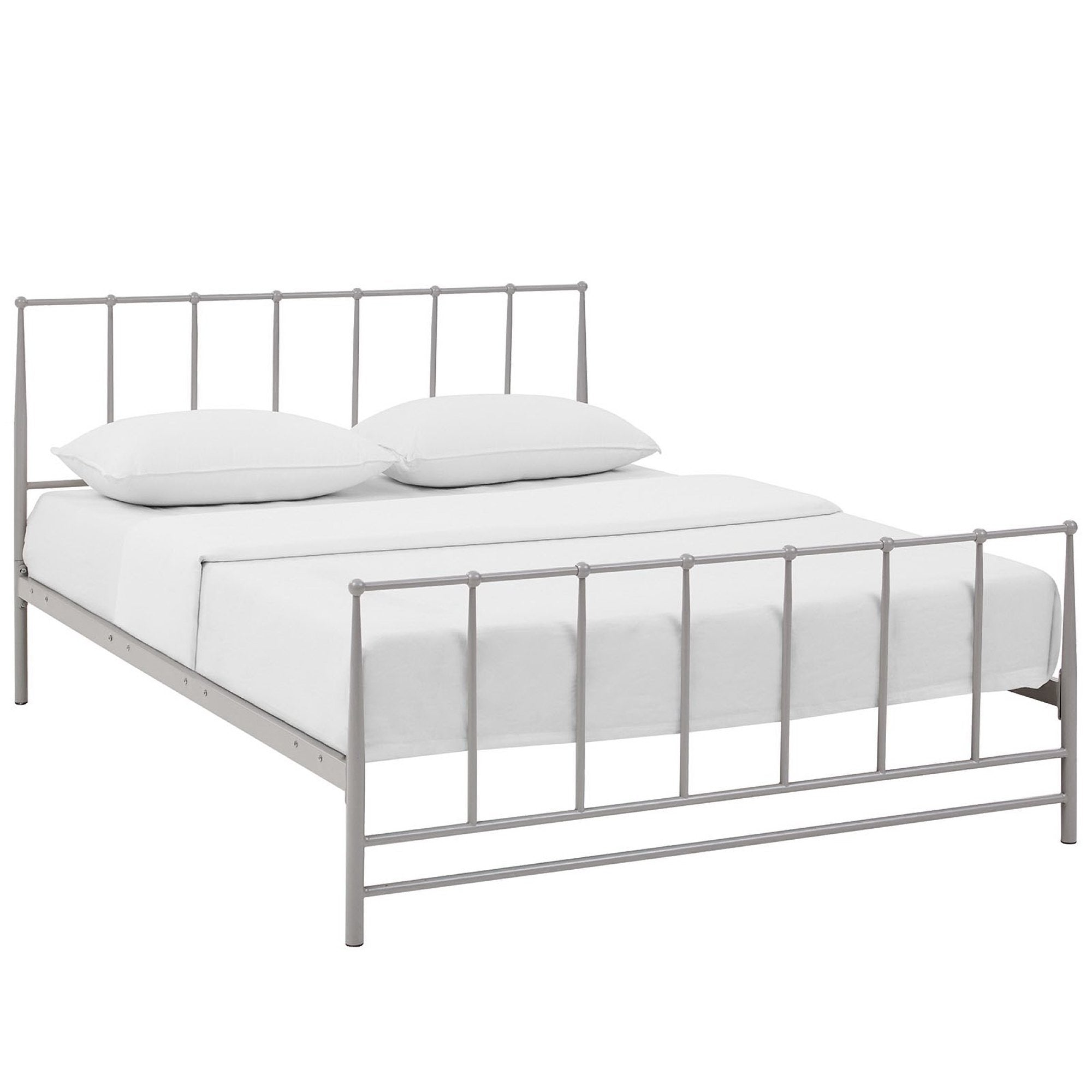 Estate King Bed - Gray