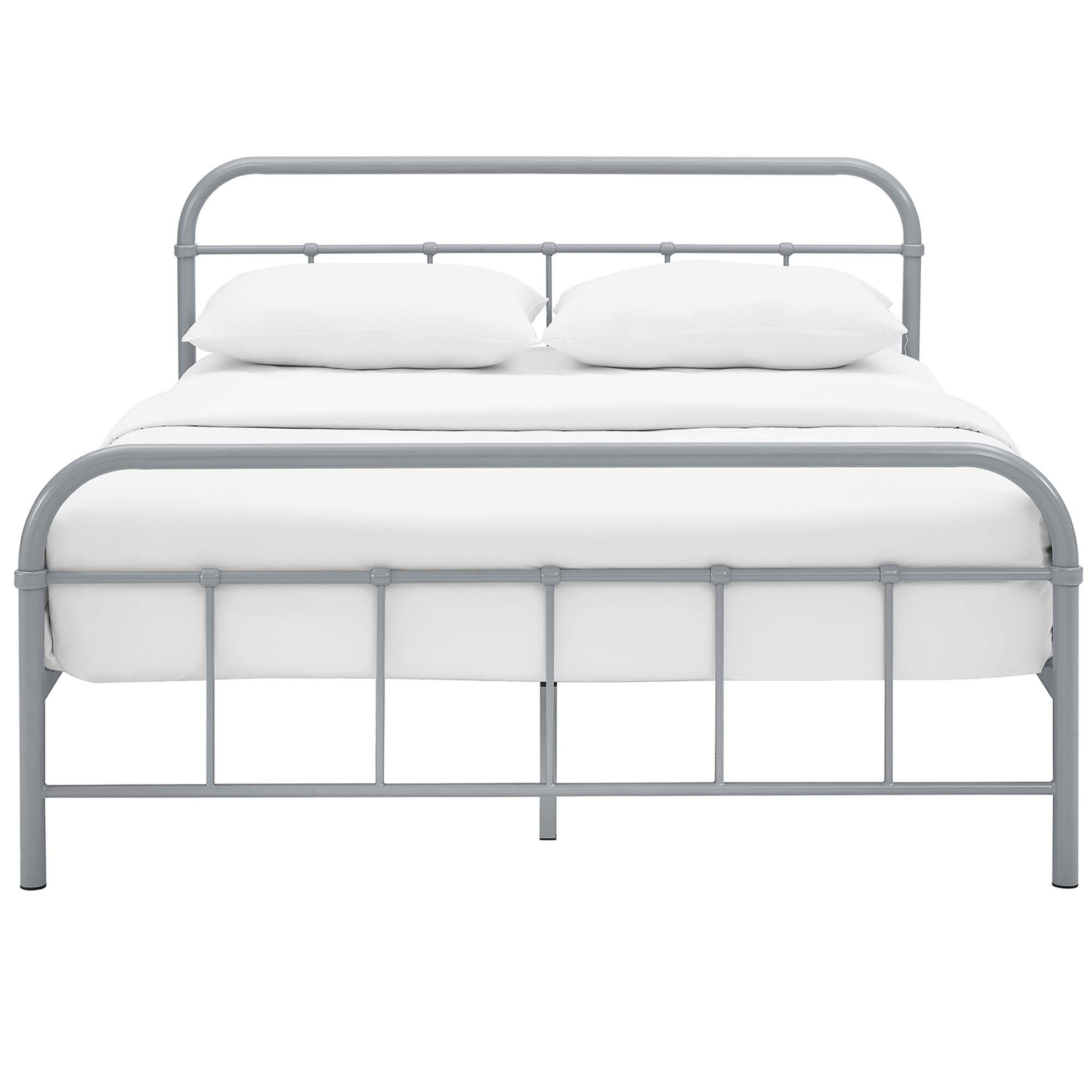 Maisie Stainless Steel Queen Bed Frame