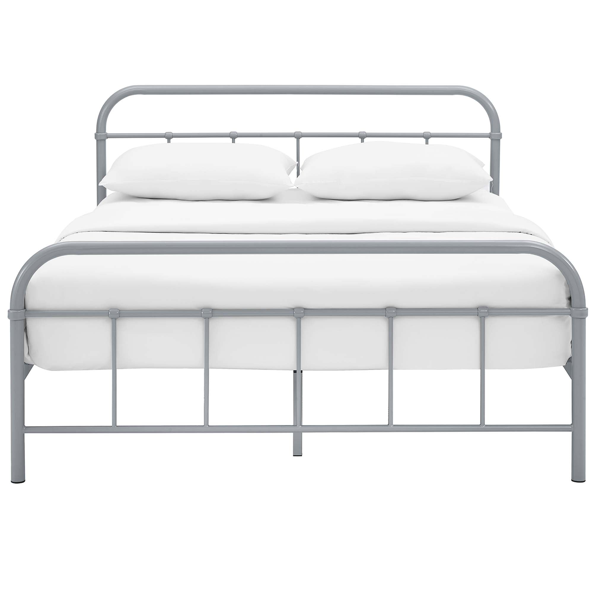 Maisie Stainless Steel Queen Bed Frame