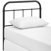 Serena Twin Steel Headboard - Brown