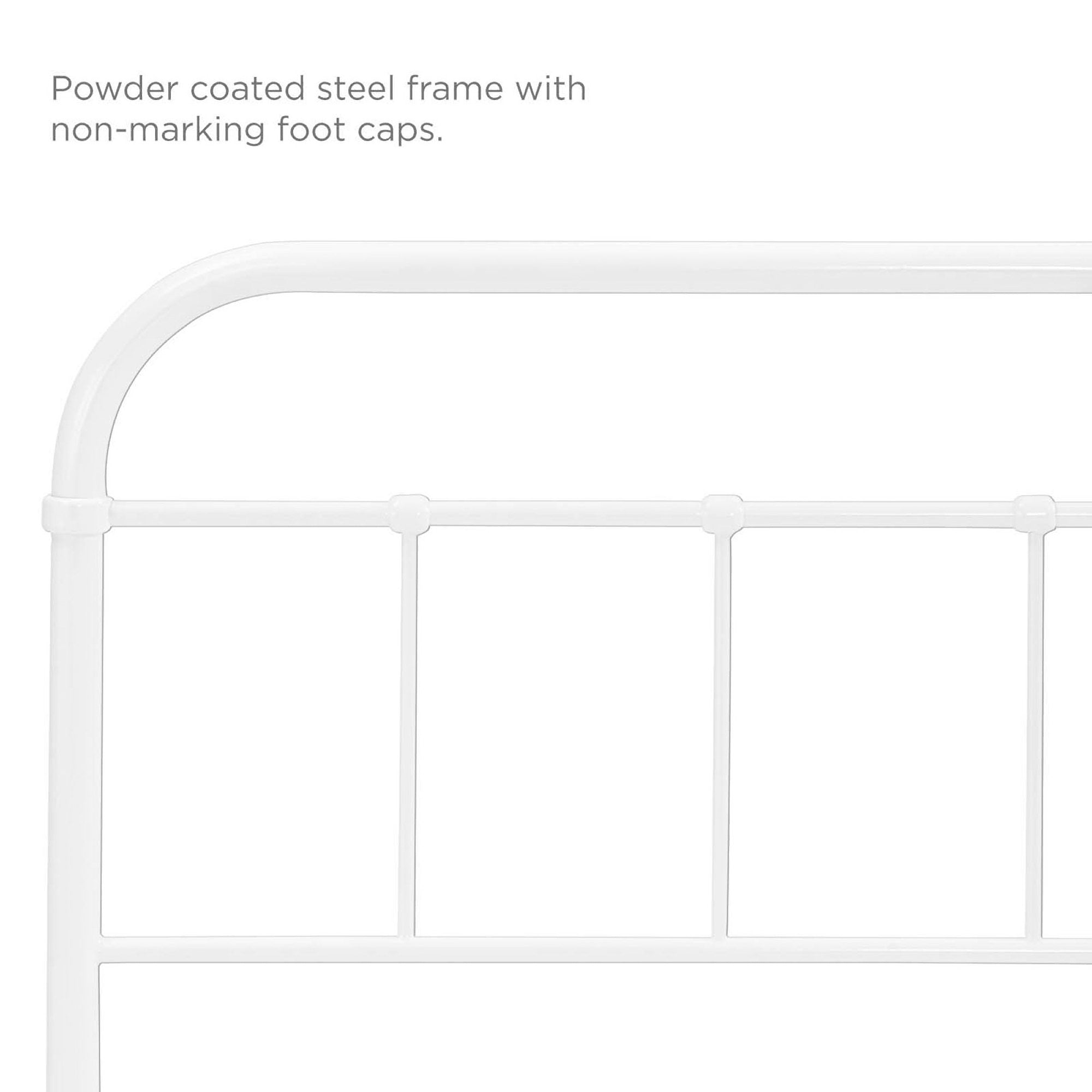 Serena Twin Steel Headboard