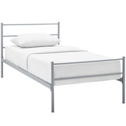 Alina Platform Bed Frame - Gray