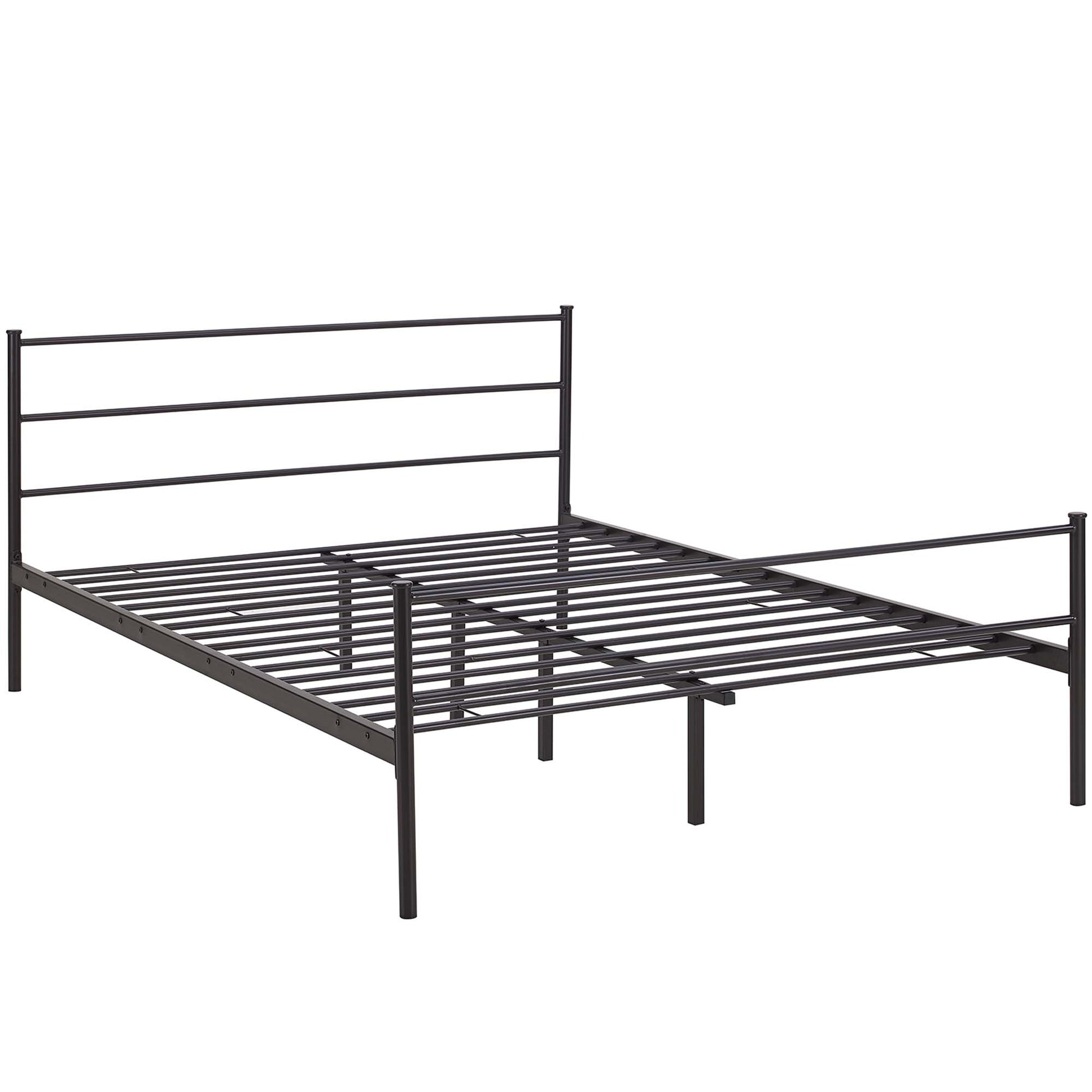 Alina Platform Queen Bed Frame - Gray