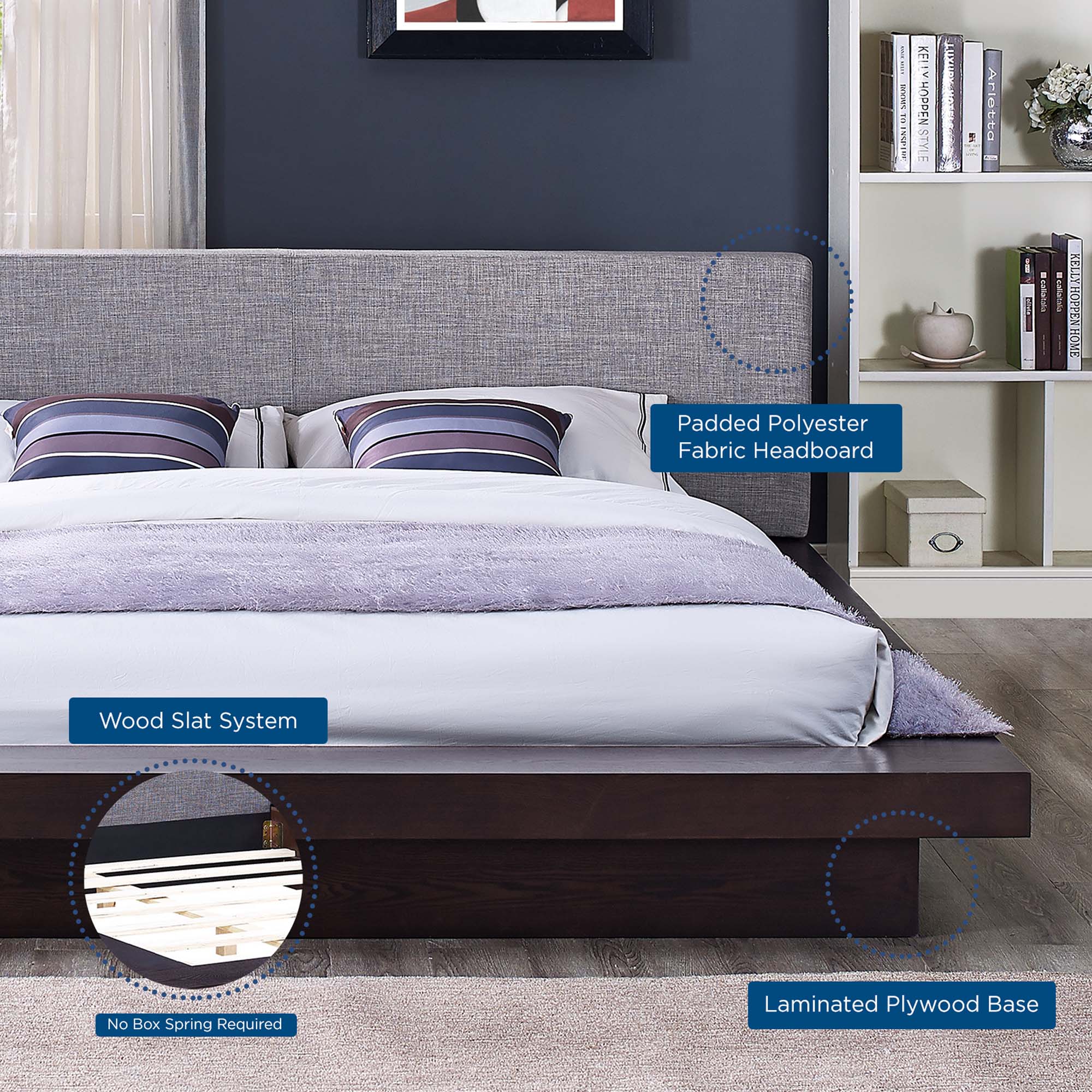 Freja Platform Bed