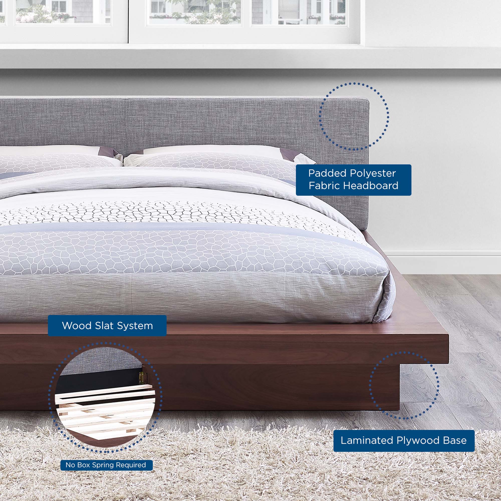 Freja Platform Bed