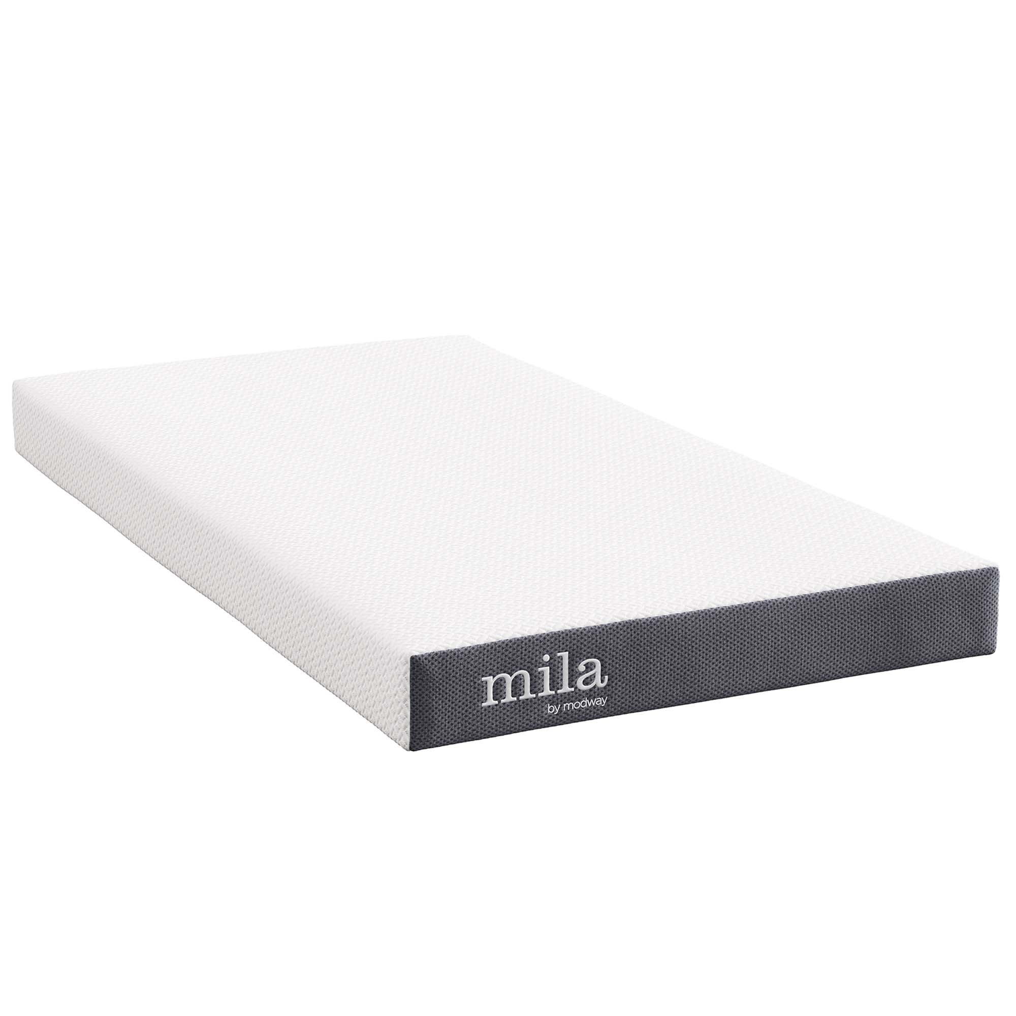 Mila 6" Twin XL Mattress - Gray