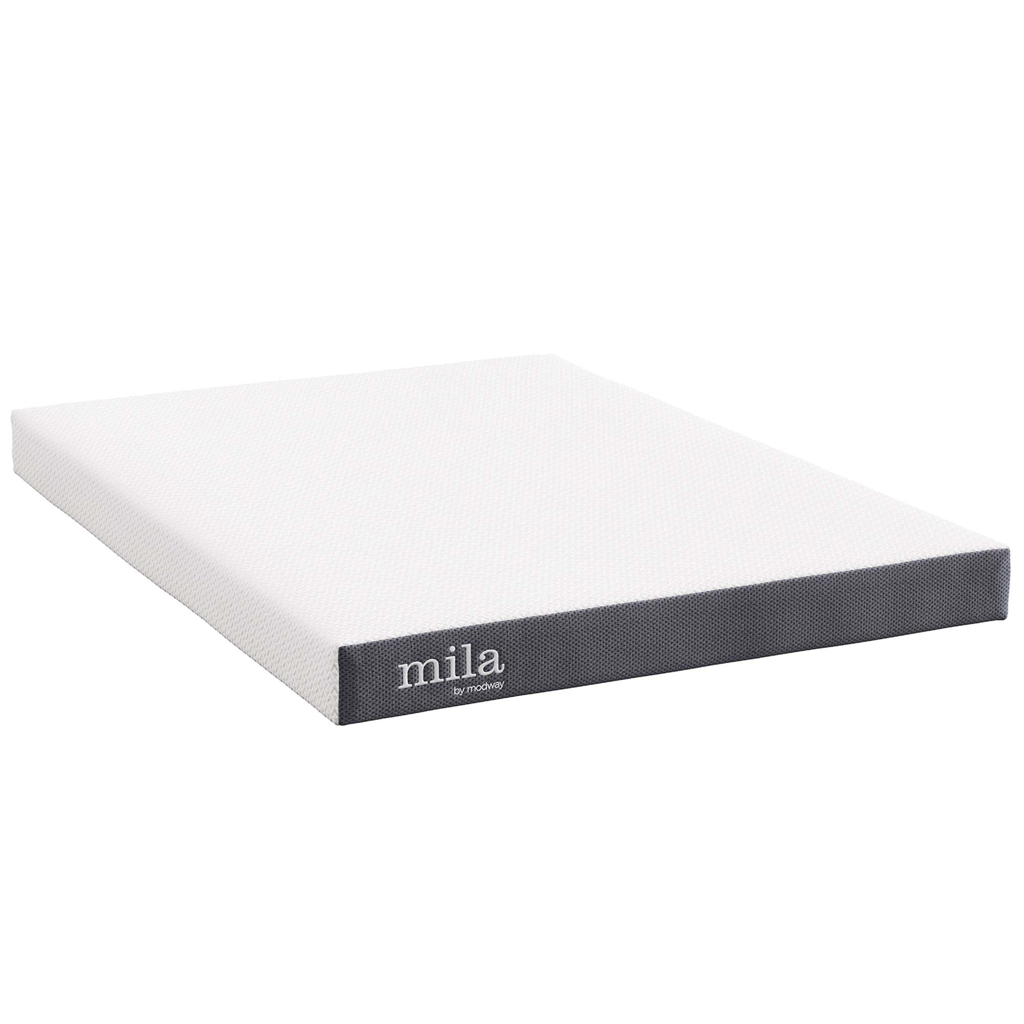 Mila 6" Full XL Mattress - Gray