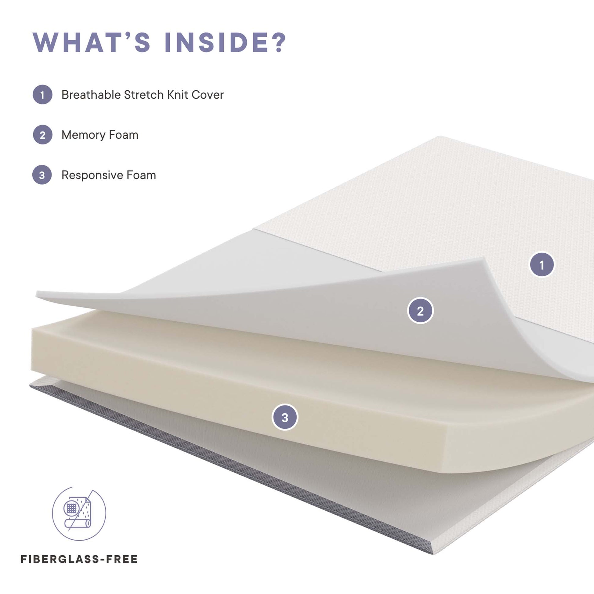 Mila 6" Full XL Mattress
