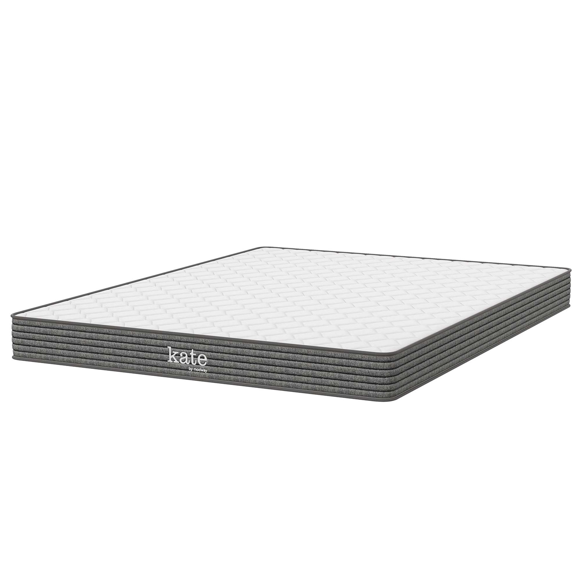 Kate 6" Queen Mattress - White