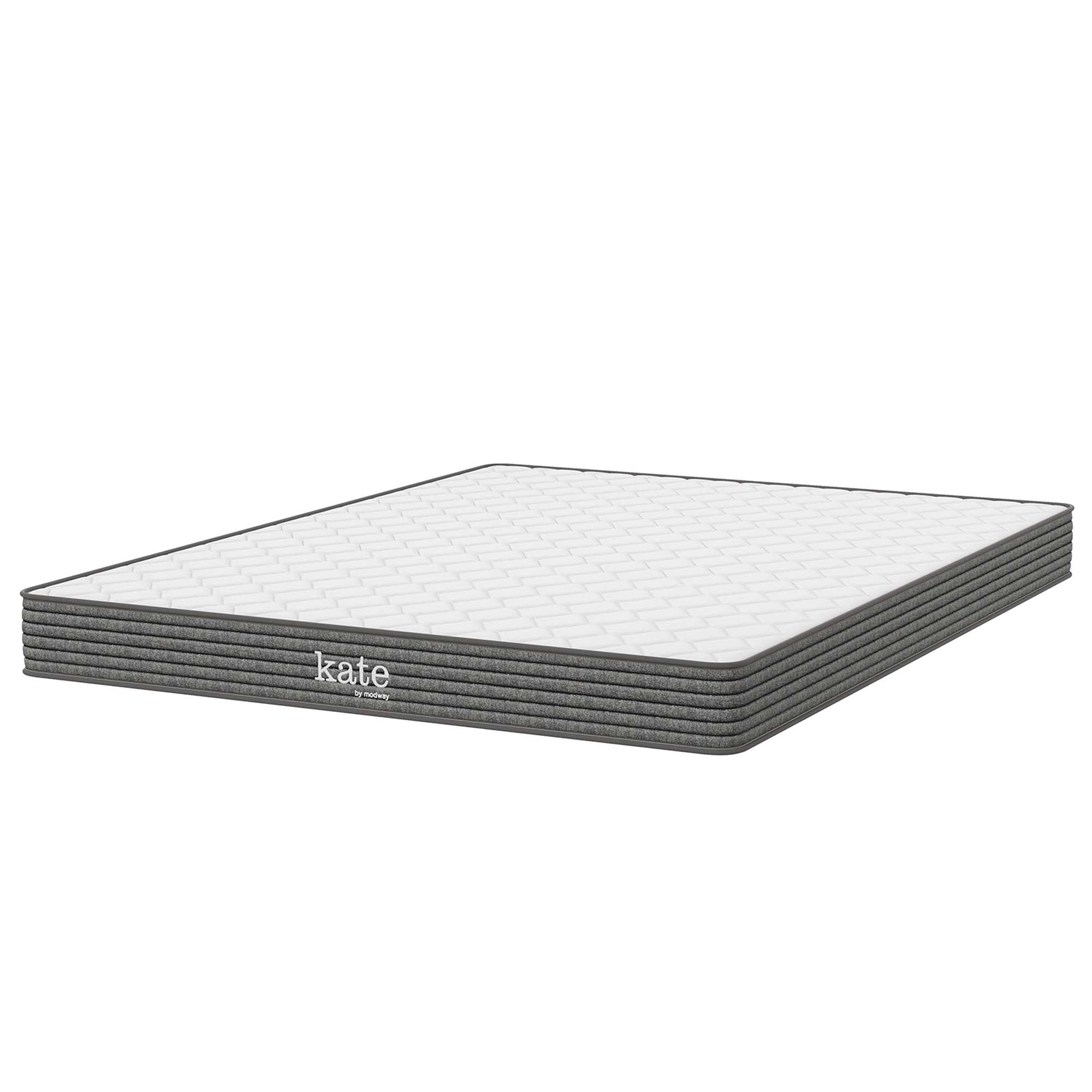 Kate 6" Queen Mattress - White