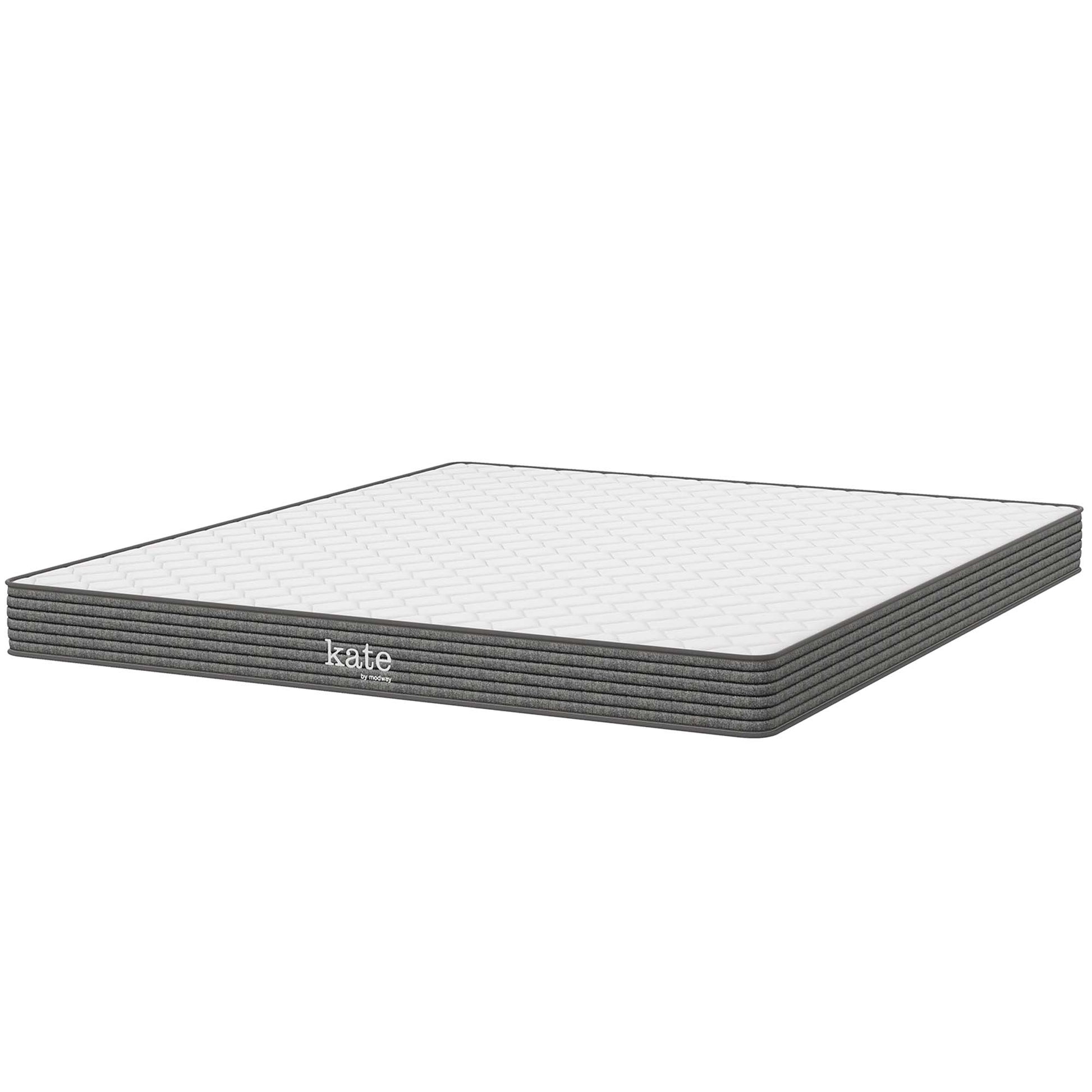 Kate 6" King Mattress - White