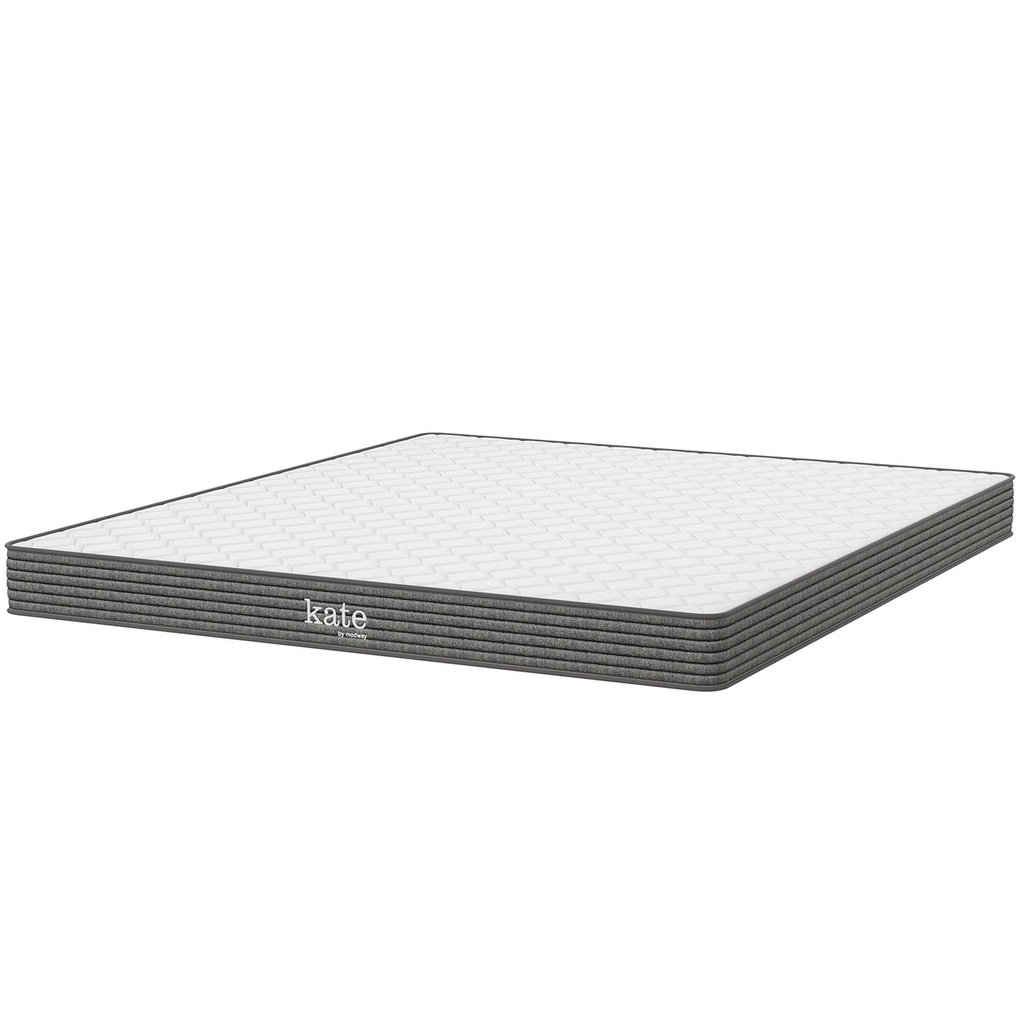 Kate 6" King Mattress - White