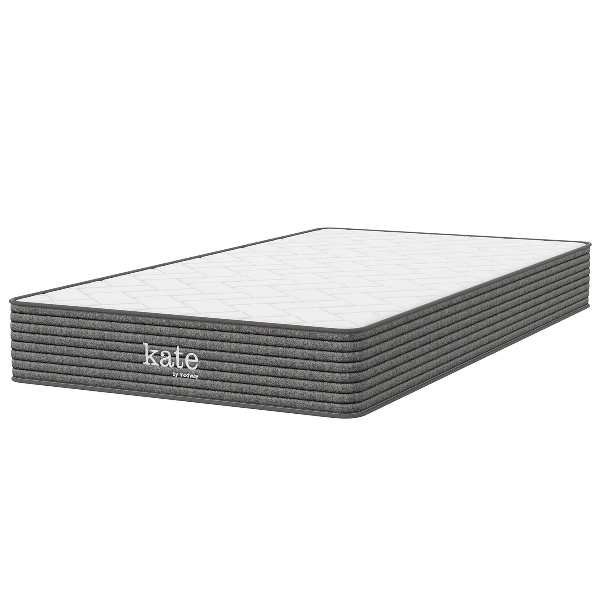Kate 8" Twin Mattress - White