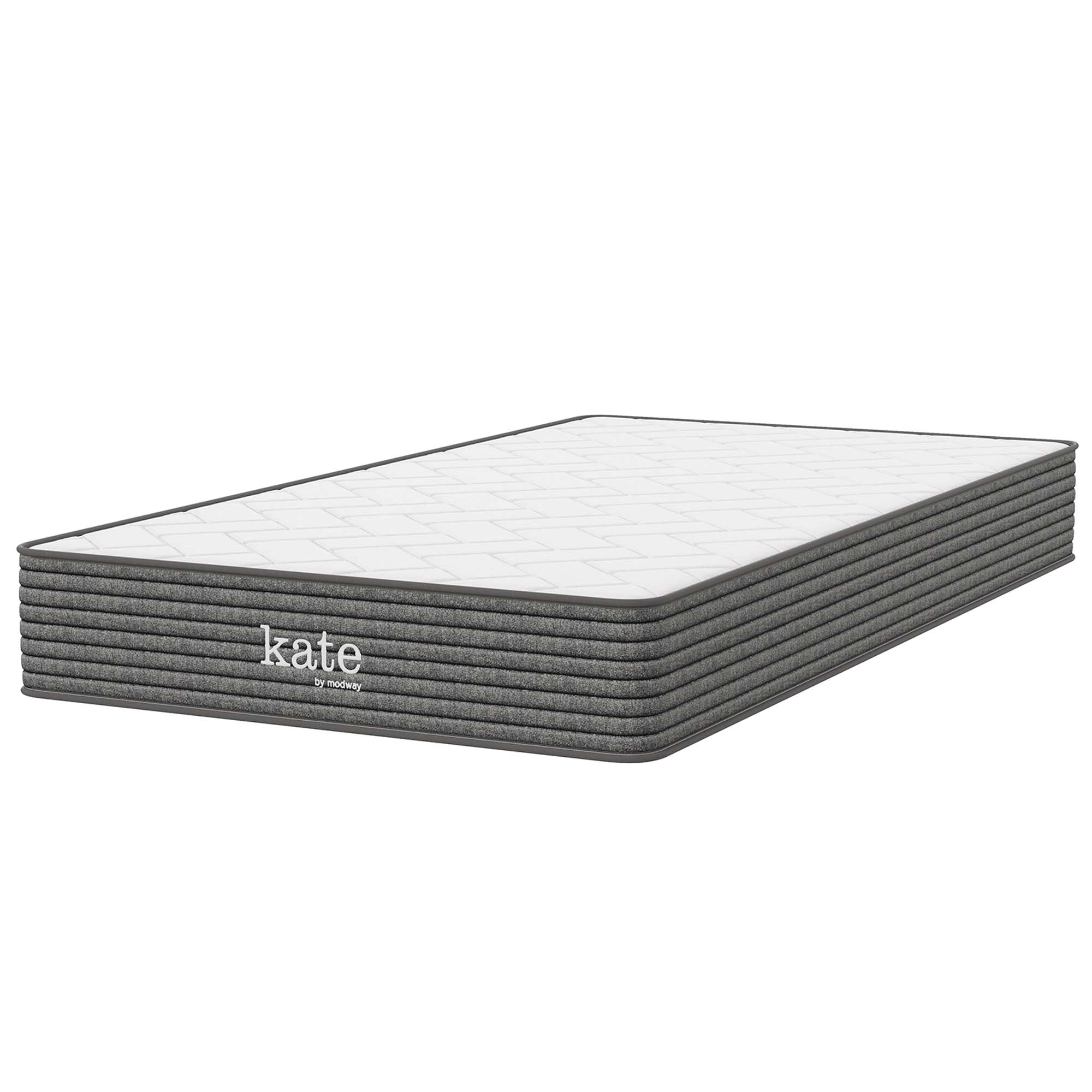 Kate 8" Twin Mattress - White