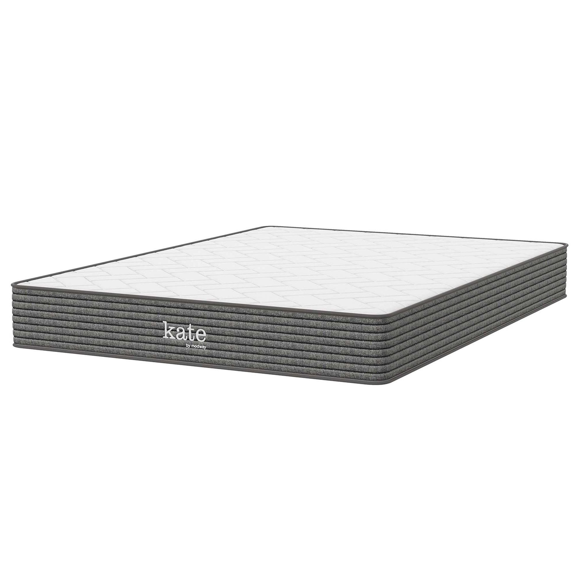 Kate 8" Full Mattress - White