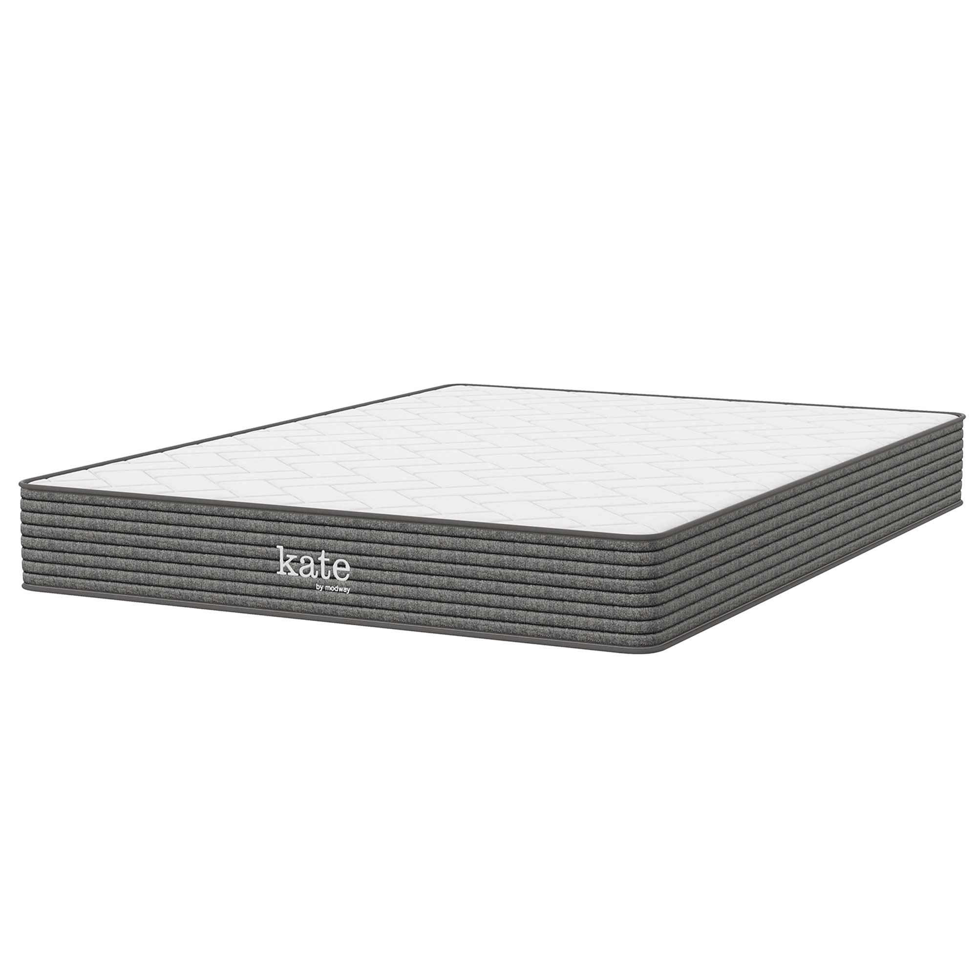 Kate 8" Full Mattress - White