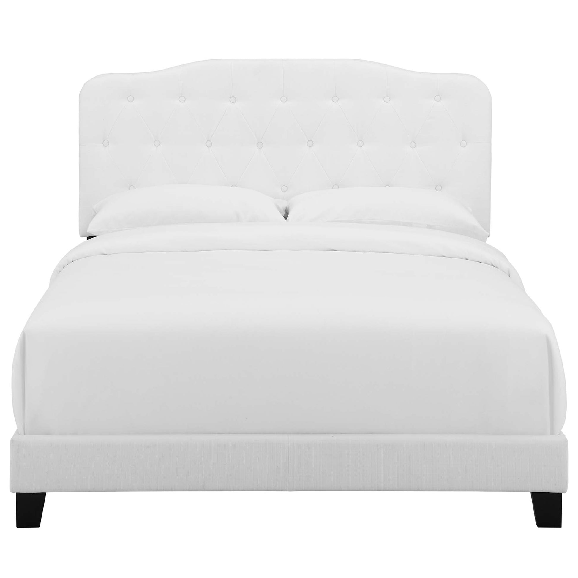 Amelia Upholstered Fabric King Bed