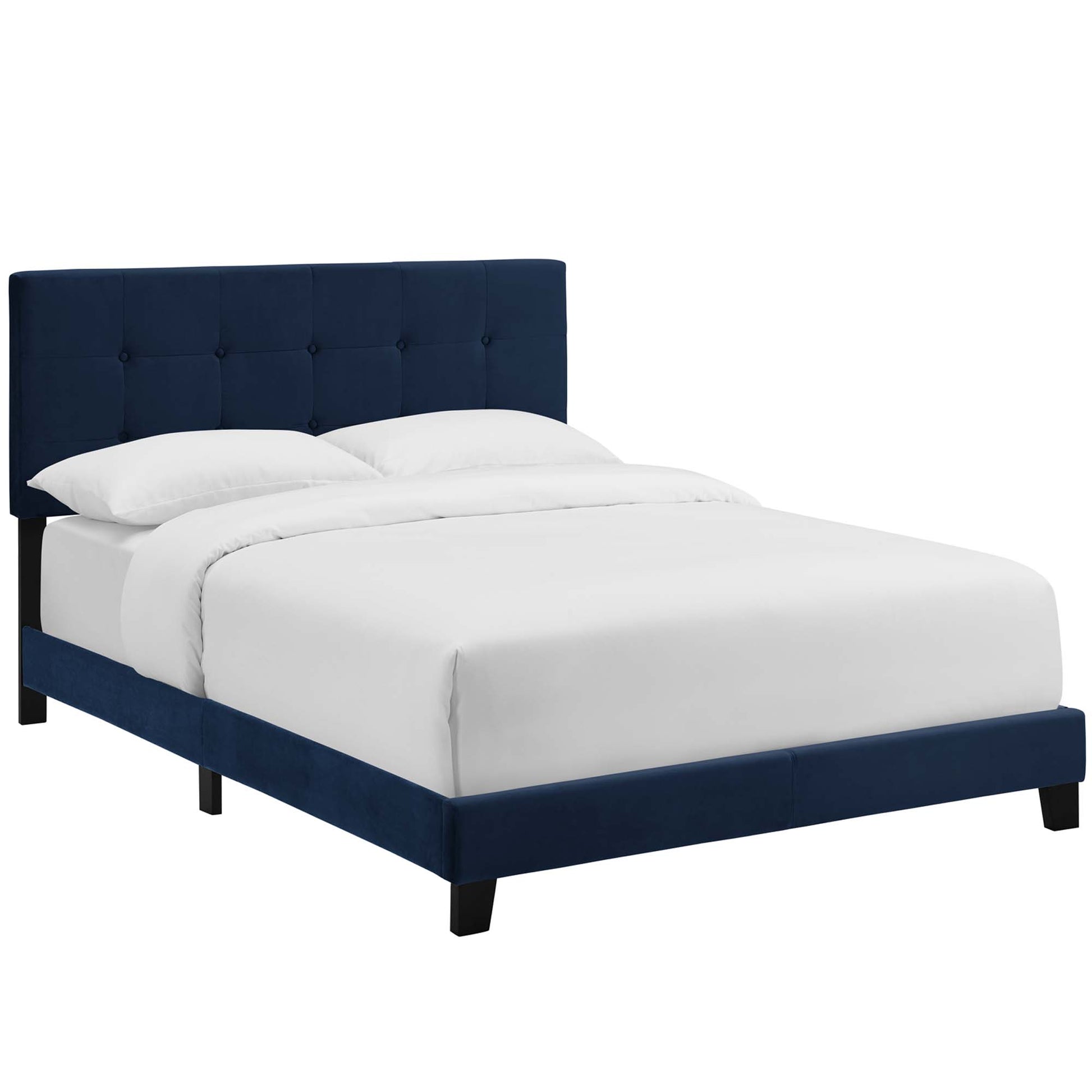 Amira Performance Velvet Full Bed
