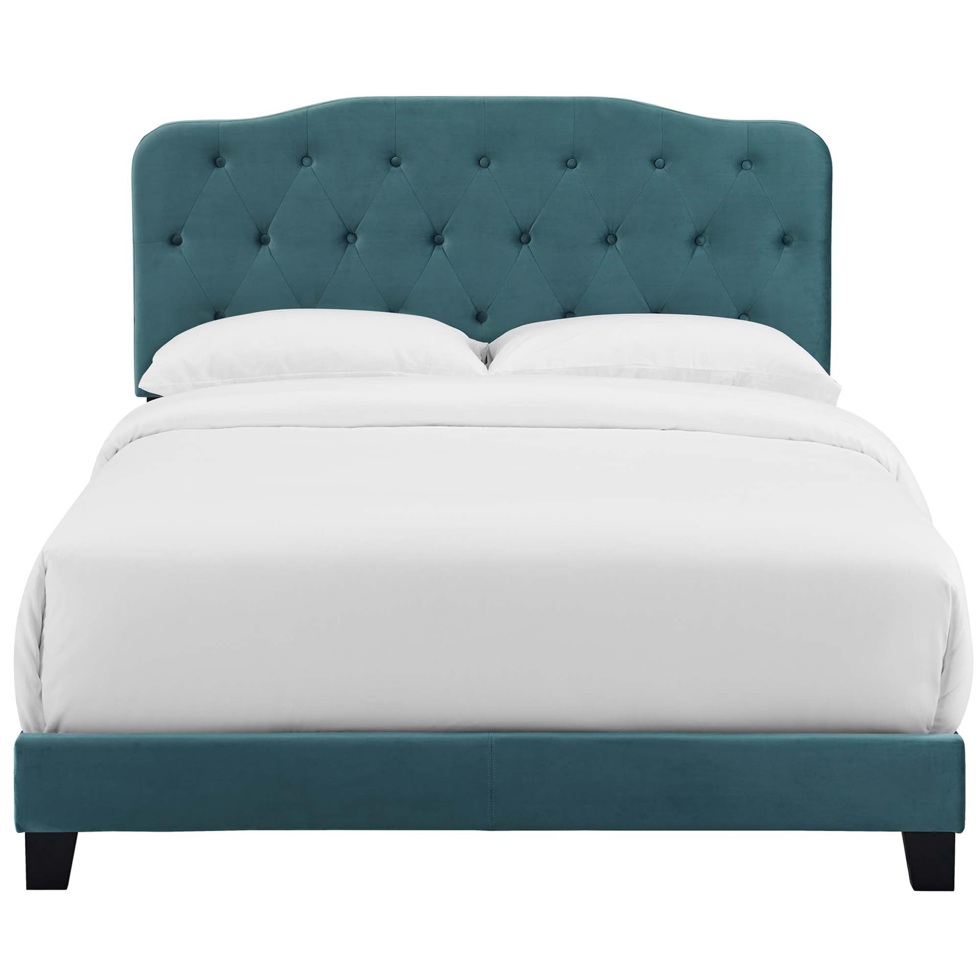 Amelia Performance Velvet Full Bed