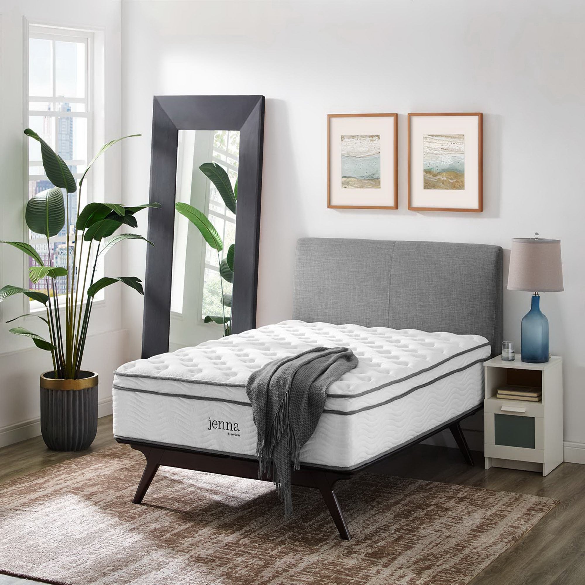 Jenna 14" Innerspring and Foam Twin Mattress