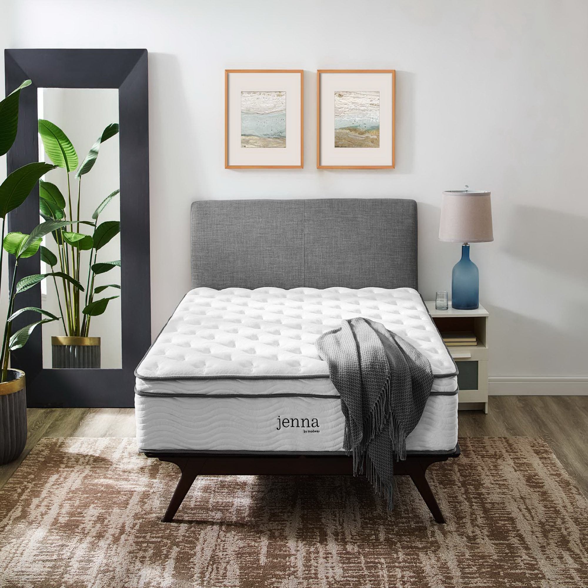 Jenna 14" Innerspring and Foam Twin Mattress