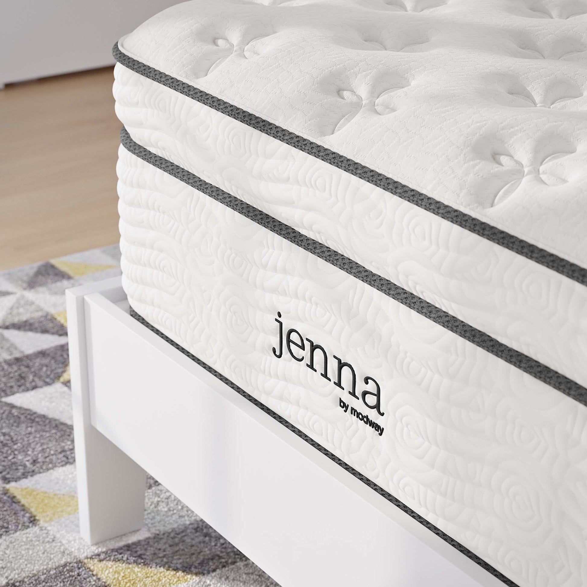 Jenna 14" Innerspring and Foam Twin Mattress