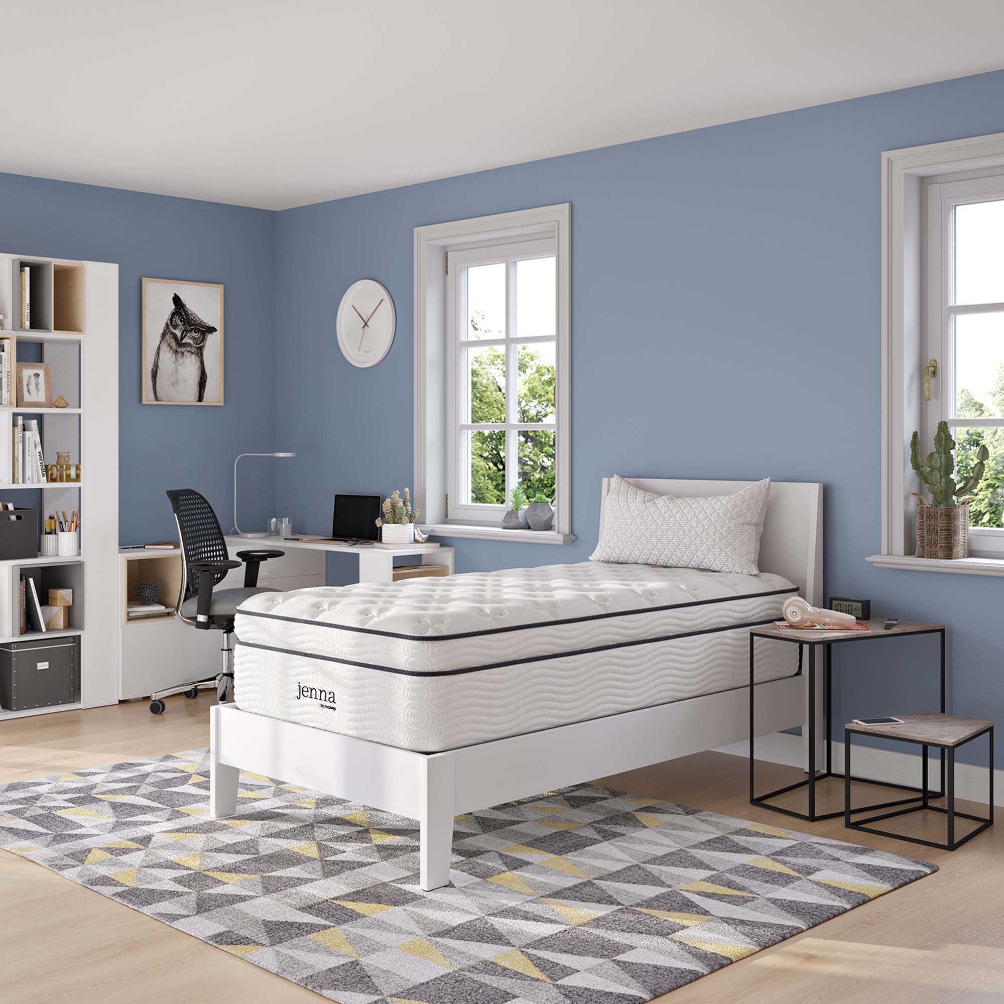 Jenna 14" Innerspring and Foam Twin Mattress