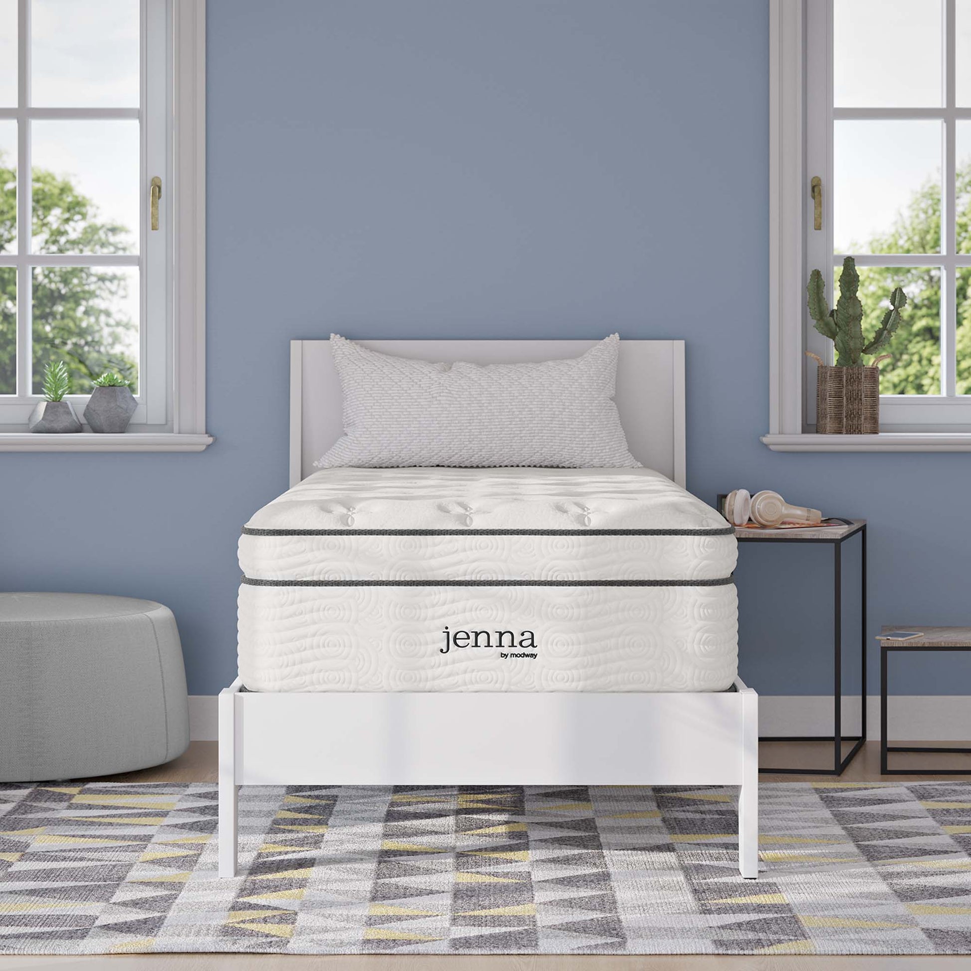 Jenna 14" Innerspring and Foam Twin Mattress