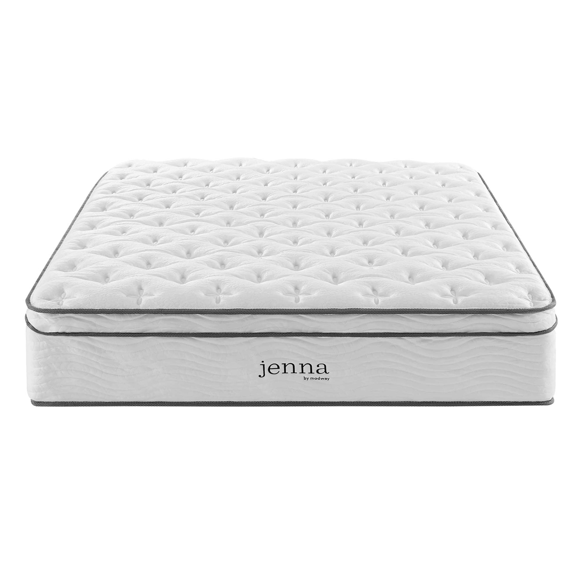 Jenna 14" Innerspring and Foam Queen Mattress