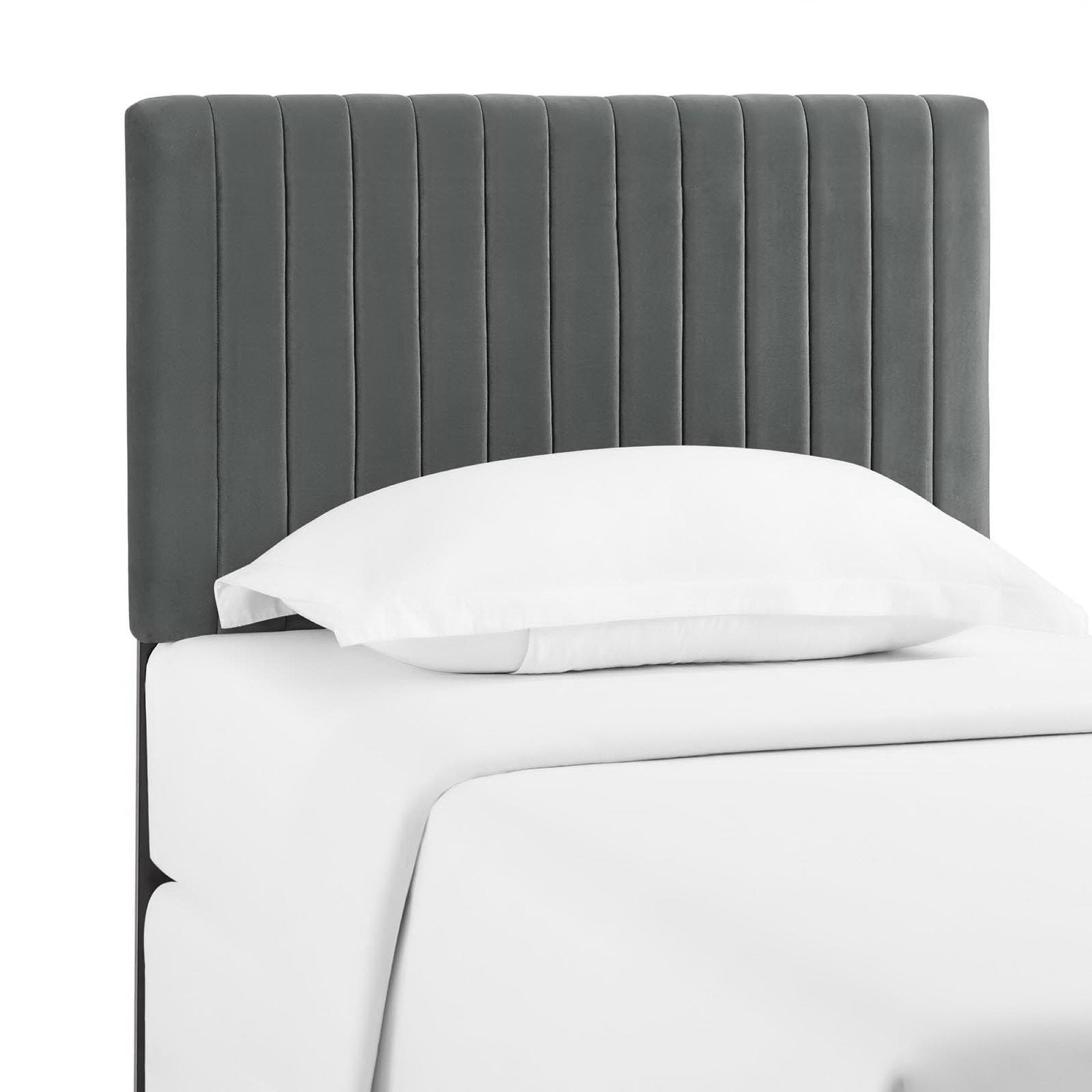 Keira Performance Velvet Twin Headboard