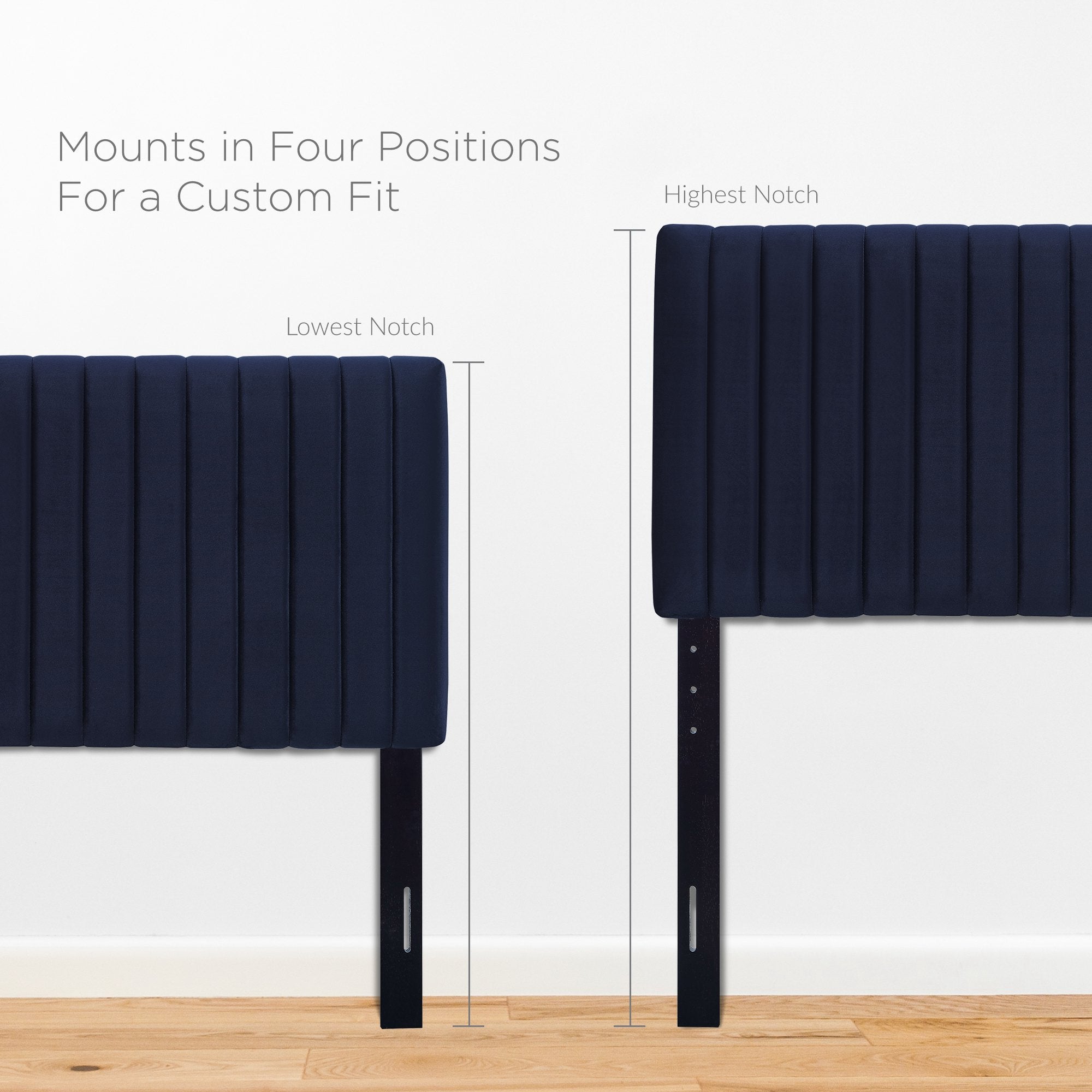 Keira Performance Velvet Twin Headboard
