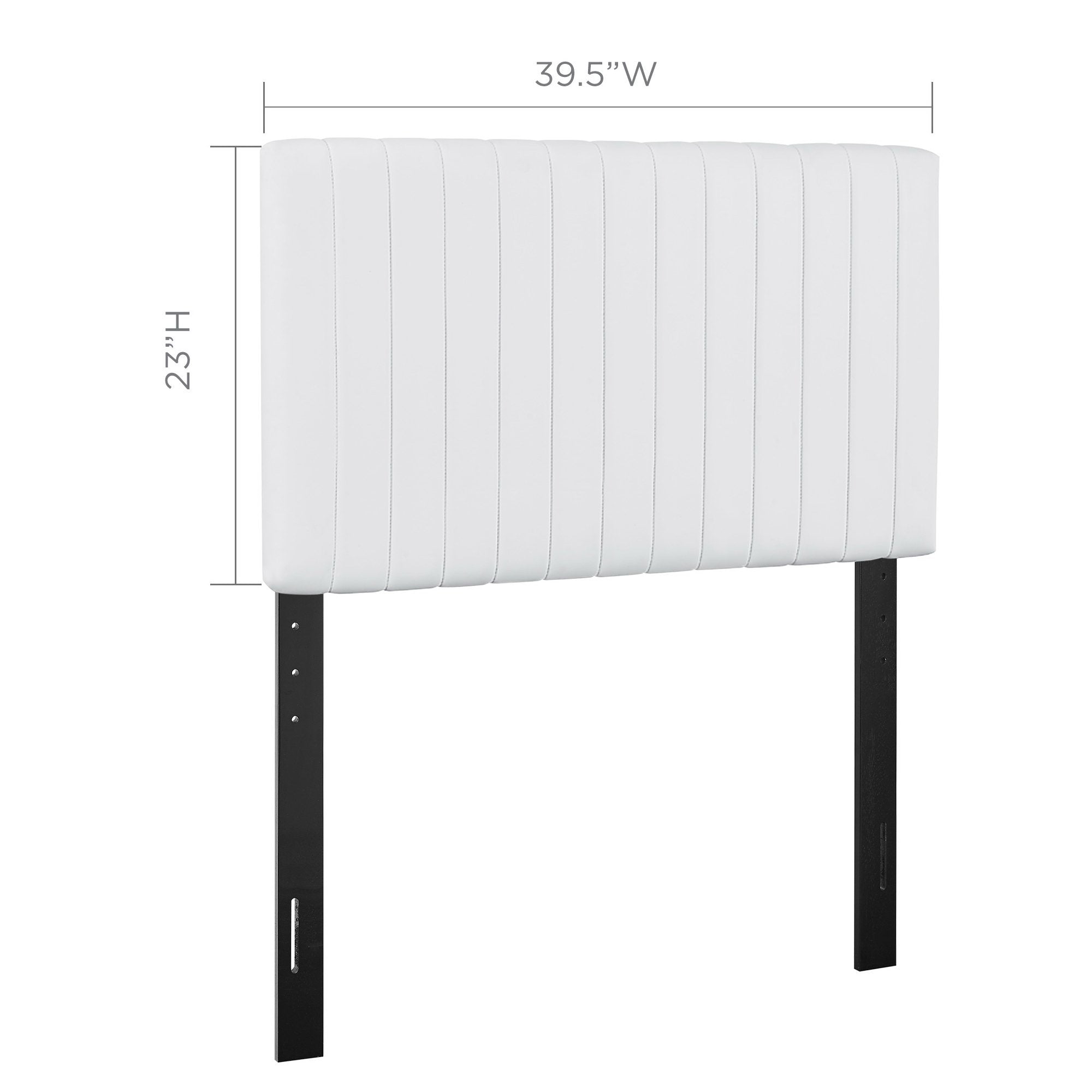 Keira Faux Leather Twin Headboard