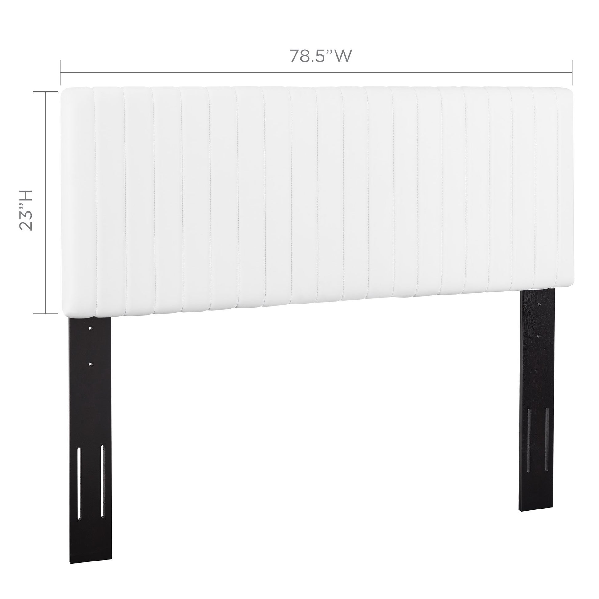 Keira Faux Leather King/California King Headboard