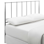 Kiana Metal Stainless Steel Headboard - Gray