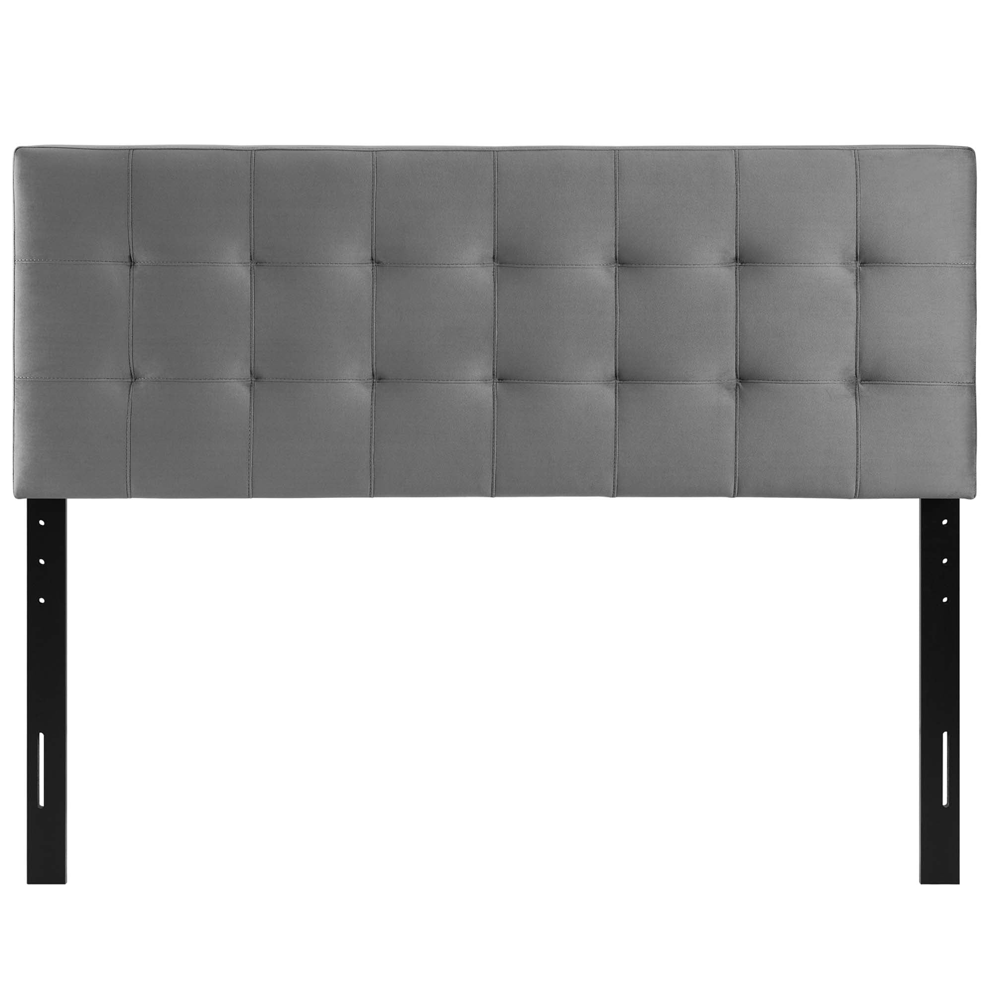 Lily Biscuit Tufted Performance Velvet King Headboard
