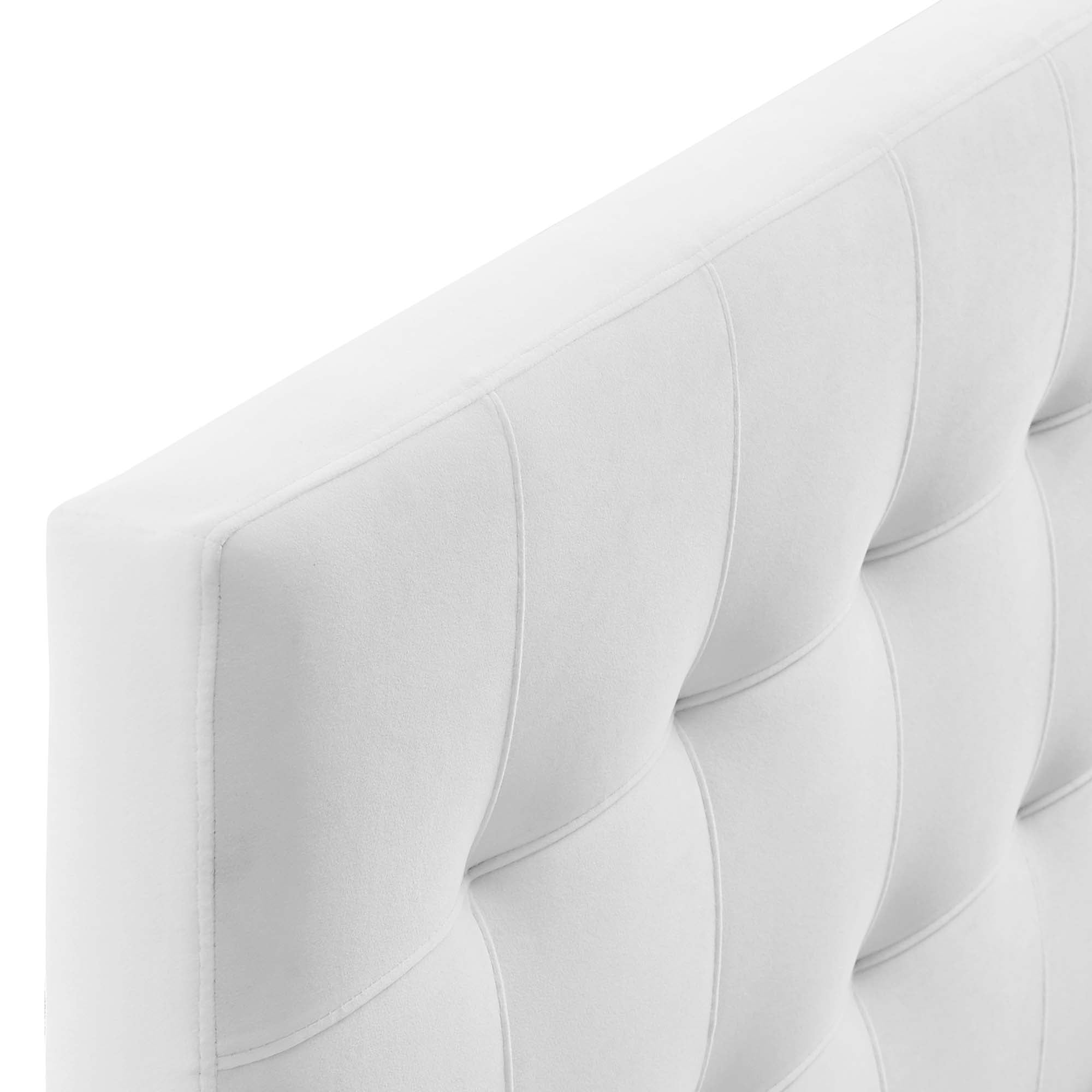 Lily Biscuit Tufted Performance Velvet King Headboard