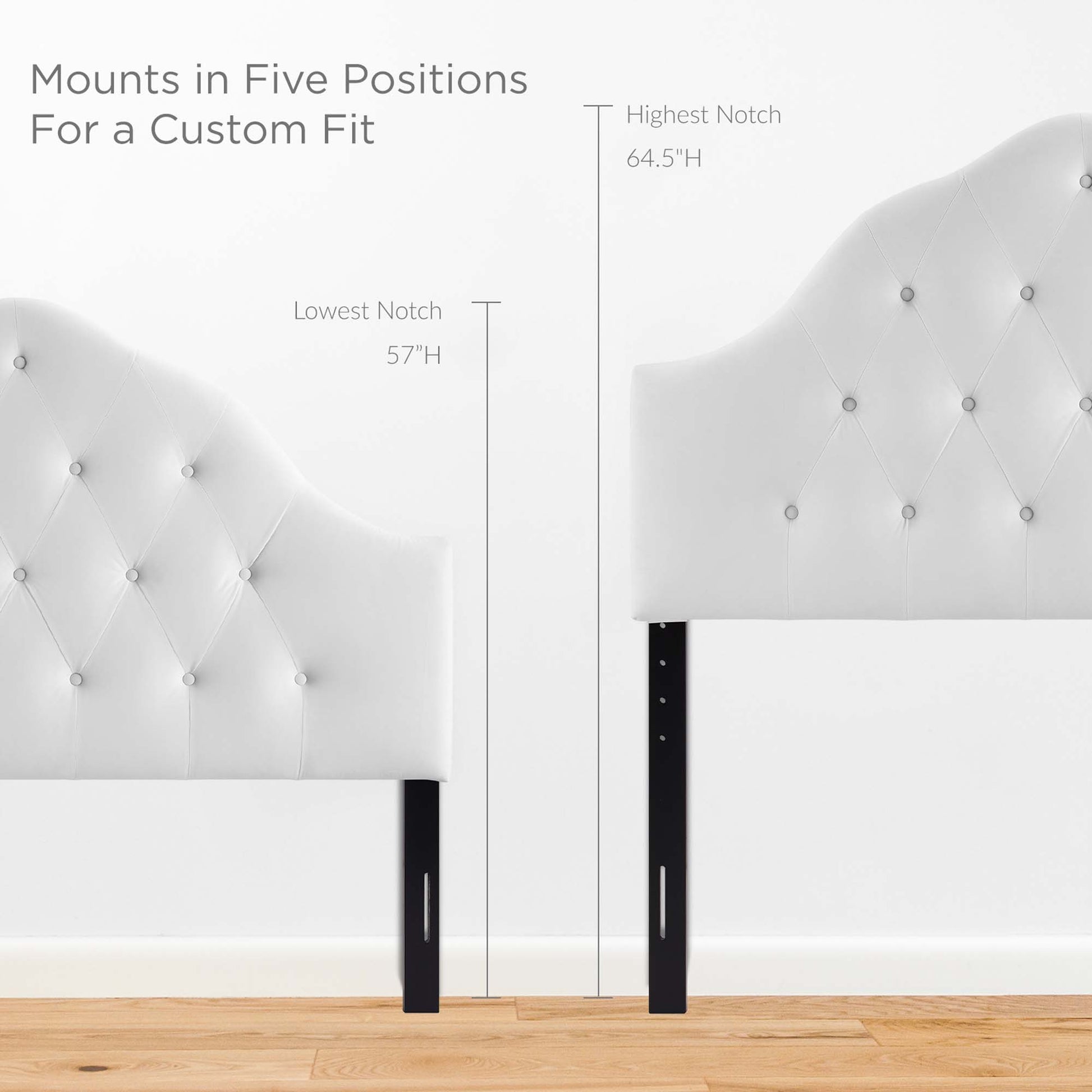 Sovereign Diamond Tufted Performance Velvet Headboard