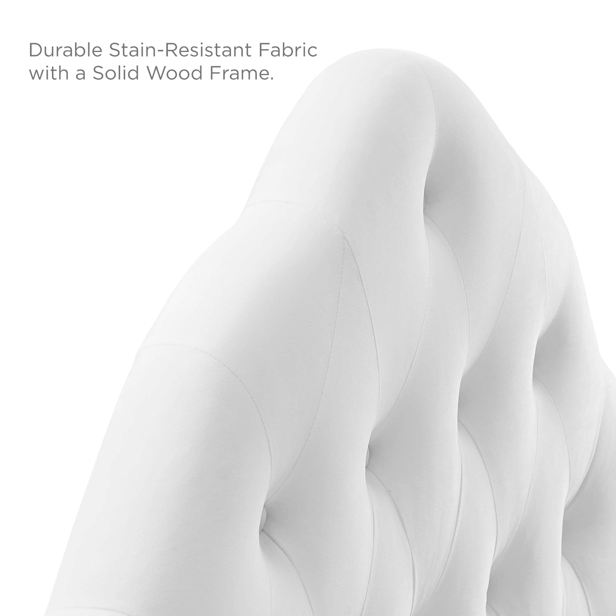 Sovereign Diamond Tufted Performance Velvet Headboard