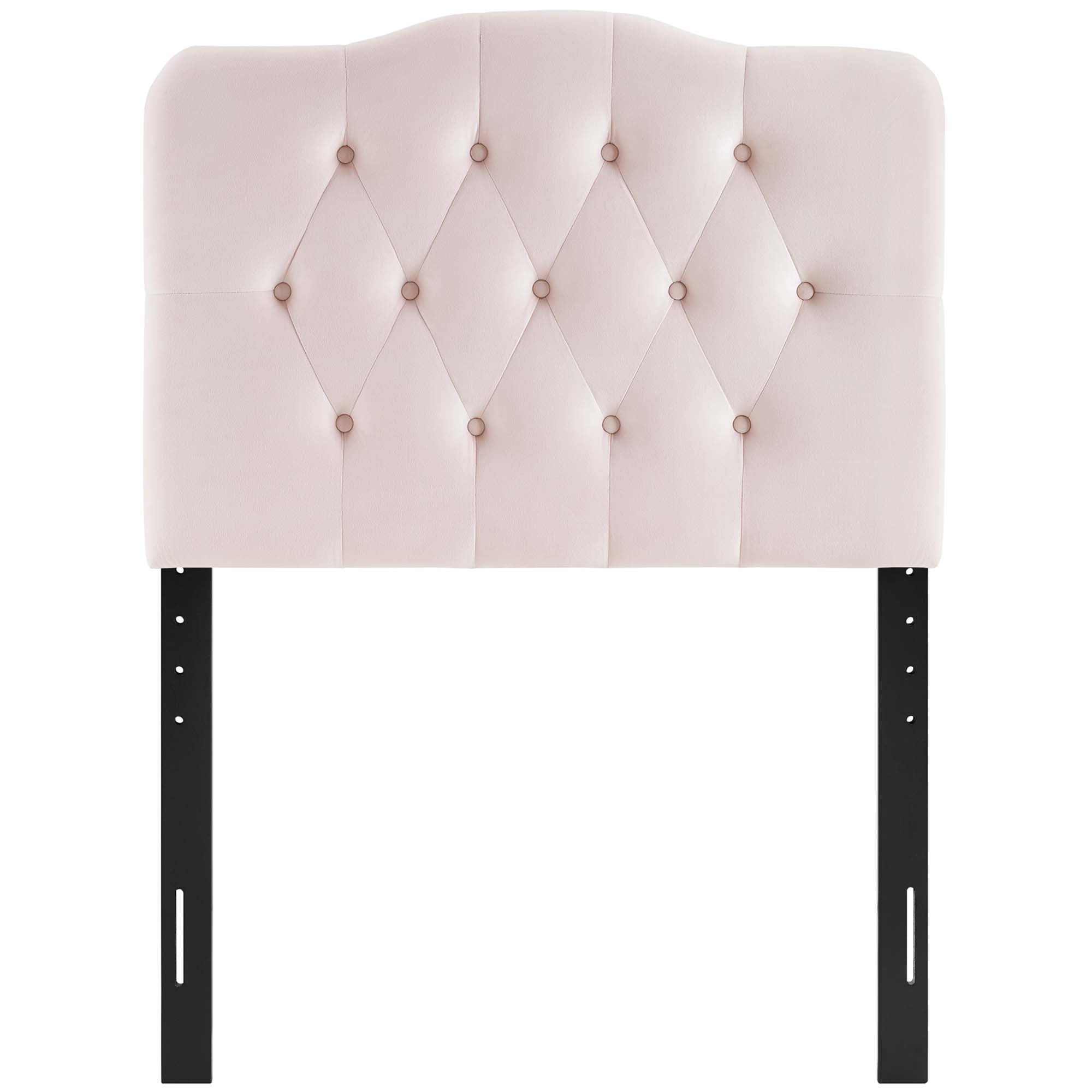 Annabel Diamond Tufted Performance Velvet Twin Headboard