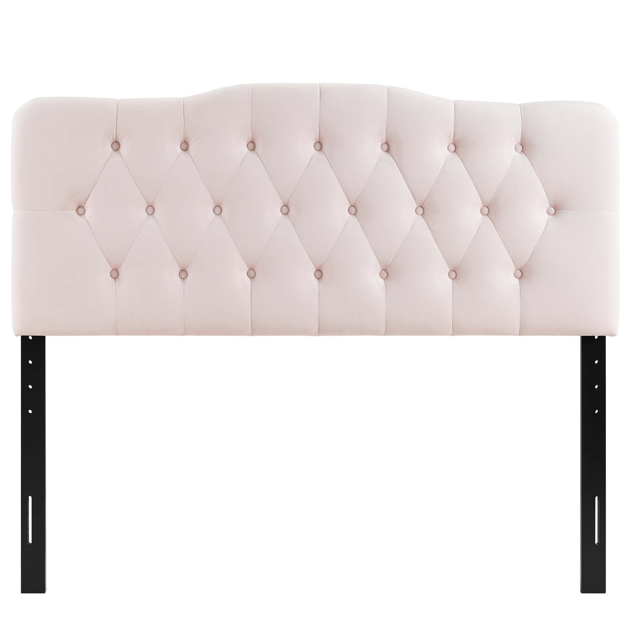 Annabel Diamond Tufted Performance Velvet King Headboard