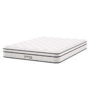 Jenna 8" Innerspring and Foam Full Mattress - White