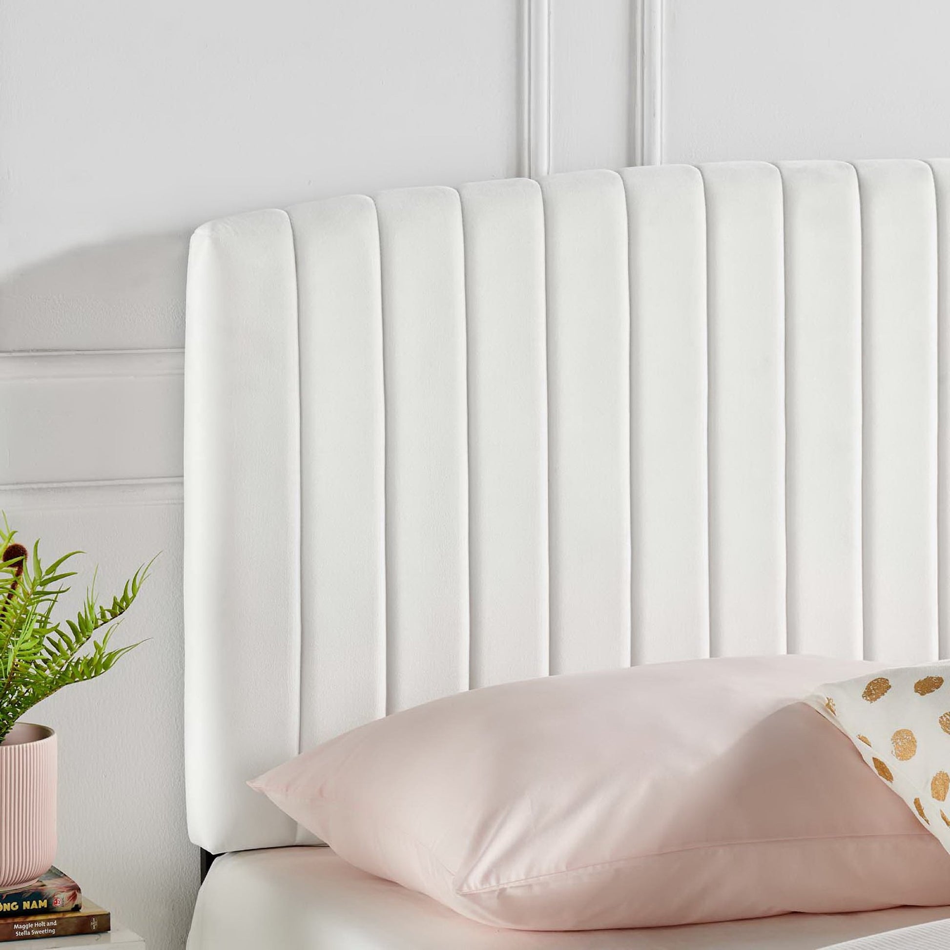 Rebecca Performance Velvet Full / Queen Headboard
