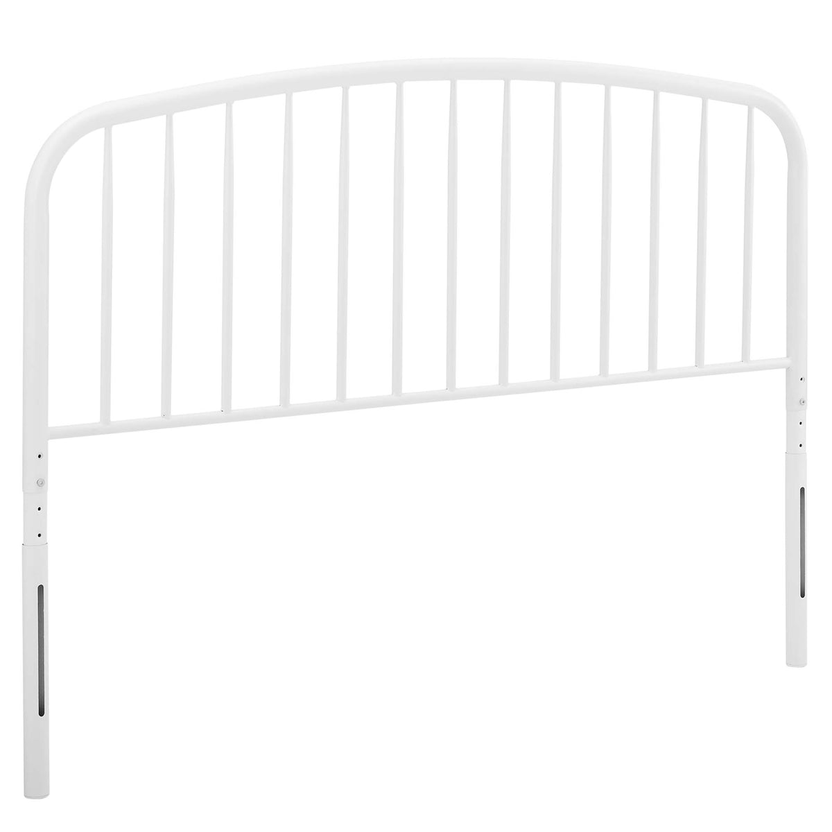 Nova Metal Twin Headboard - White