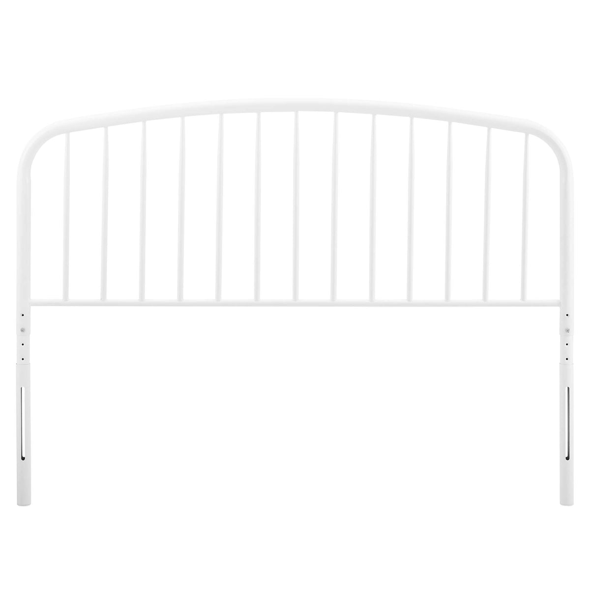 Nova Metal Twin Headboard - White