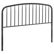 Nova Metal King Headboard - Black