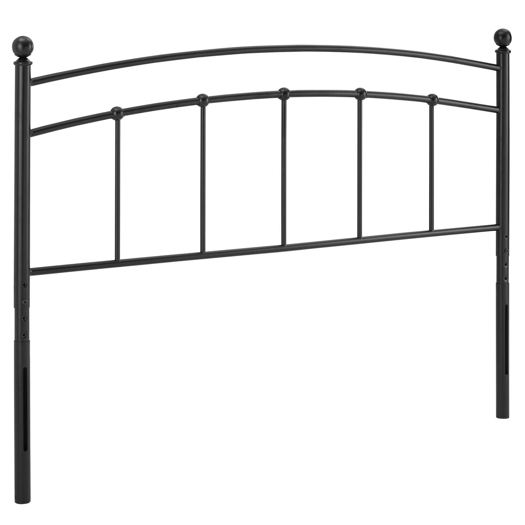 Abigail Metal King Headboard - Black