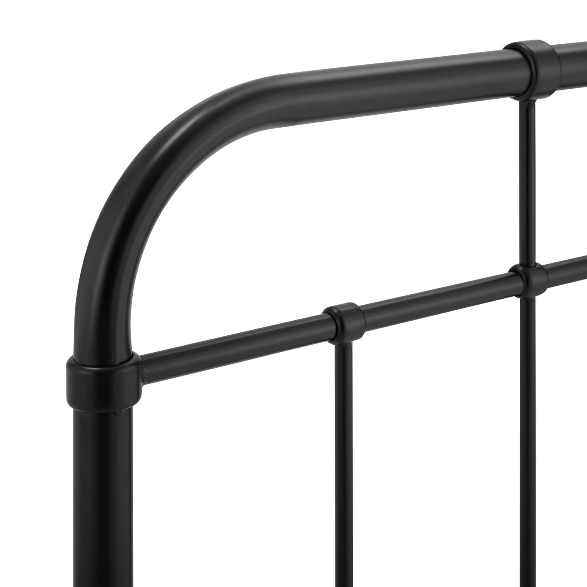 Alessia Metal Full Headboard - Gray