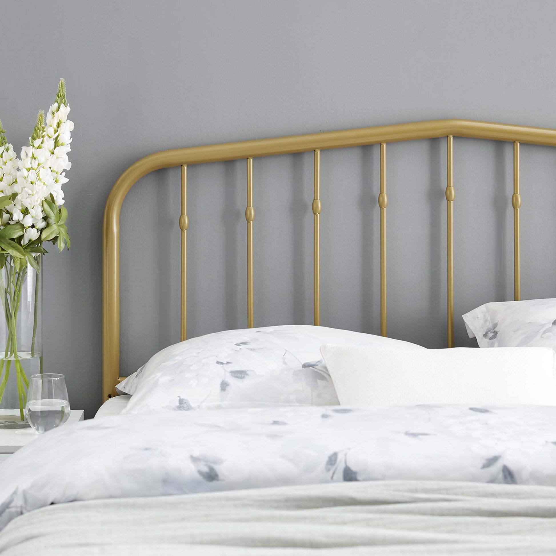 Lennon Metal Twin Headboard